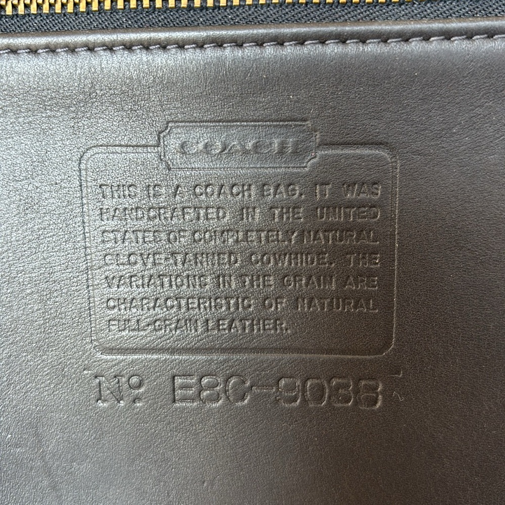 Vintage Coach Shelbourne #9038 in Navy - Picture 14 of 15